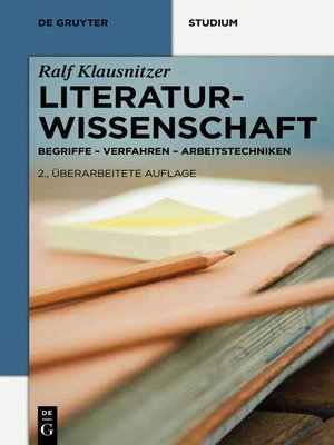 cover image of Literaturwissenschaft